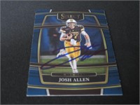 Josh Allen signed Sports Card w/Coa