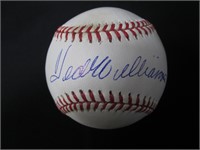 Ted Williams signed Baseball w/Coa
