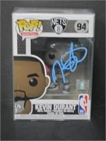 Kevin Durant Nets signed Funko Pop w/Coa