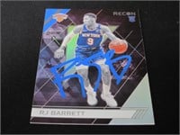 RJ Barrett Signed Knicks Sports Card W/Coa