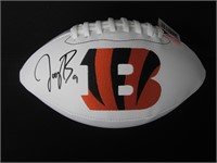 Joe Burrow Bengals signed Football w/Coa