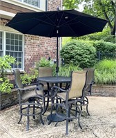 $$ Mallin Outdoor Table & Chairs - See Desc