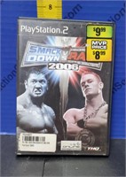 Playstation 2 Smack Down VS Raw 2006