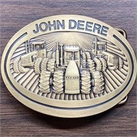 1981 John Deere Buckle: Four-Wheel Drive Tractor