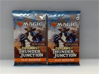 (2) MTG Outlaws of Thunder Junction Booster