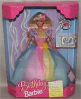 Mattel Barbie Doll Sealed Box Birthday 18224