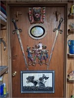 Swords, Traditional Barong Mask, 3 Musketeer's