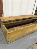 Wood box-approx 38"Lx15"Dx8.5"T