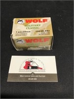 Wolf 7.62x39mm