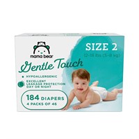 Amazon Brand - Mama Bear Gentle Touch Diapers,
