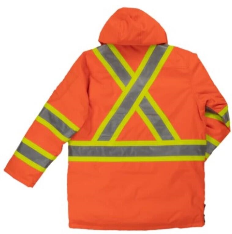 Orange high visibility jacket size Small