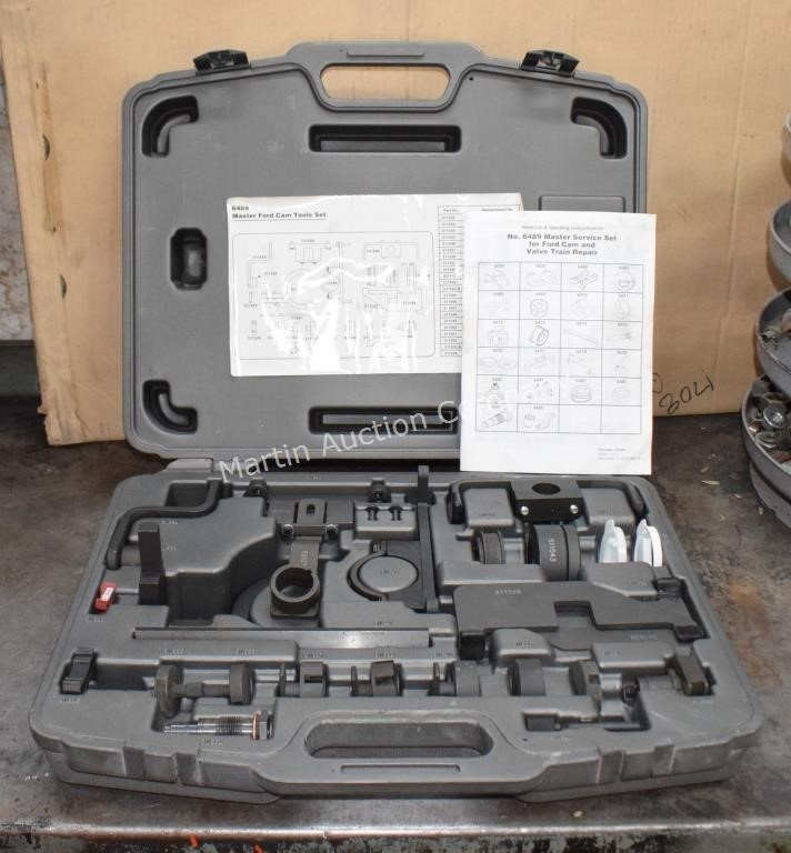 (S2) OTC 6489 Ford Cam Tool Master Set w/ Case
