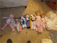 Vintage 8 Doll Collection