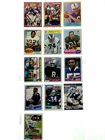 (13) 1960’s-90’s Nfl Rookie Cards