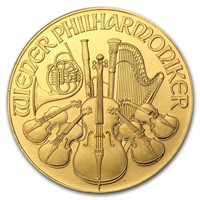 1991 Austria 1 Oz Gold Philharmonic Bu