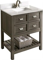 New CANVAS, 30" Gibsons 2-Drawer Bathroom Vanity,