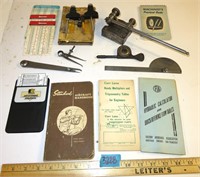 Starrett Calipers, Calc tables, measuring tools