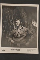 Jerry Reed B&W Signed Promo Photo