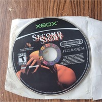 Second Sight, XBOX game. Disc only
