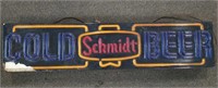 Schmidt lighted sign