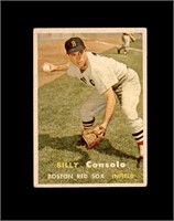 1957 Topps #399 Billy Consolo VG to VG-EX+