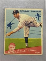 1934 GEORGE DARROW GOUDEY CARD
