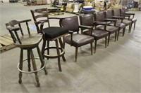 (6) Chairs & (2) Bar Stools