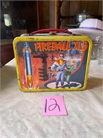 1964 Fireball XL5 metal lunchbox with thermos