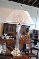Lucite Lamp w/ Shade