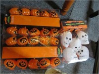 halloween lights pumpkin skulls new in pkgs