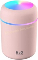 Colorful Cool Mini Humidifier  Pink