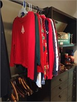 Ladies vintage Christmas sweaters and more sizes