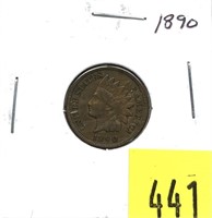 1890 Indian Head cent