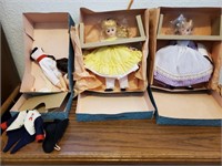 (3) Vintage Madame Alexander Dolls In Boxes