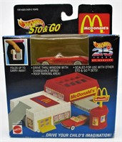 1995 Hot Wheels Mustang Sto & Go McDonalds Toy MIB