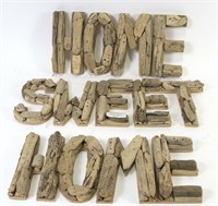DRIFTWOOD HOME SWEET HOME WALL HANGING