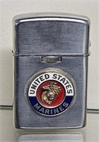 Vintage Win 007 U.S Marines Lighter
