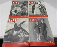 (4) 1943 LIFE Magazine's