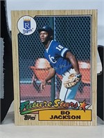 1987 Topps Baseball Card #170 Bo Jackson