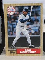 1987 Topps Baseball Card #500 Don Mattingly