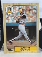 1987 Topps Baseball Card #320 Barry Bonds