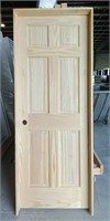 30" 6-Panel Pine Interior Door