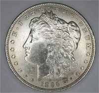 1896 AU Grade Morgan Silver Dollar