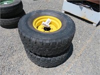 (2) 35x12.50R-15 Tractor Tires