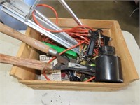 Wood Crate w/ Tools