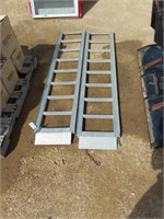 Set of alum ramps, 68" long