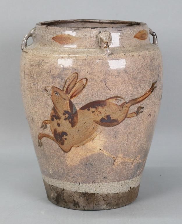 Korean Pottery Vase Possibly Joseon Dynasty