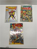 Warlock, and X-Men comics