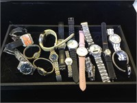 Assortment of watches, Geneva, Sarah Coventry,