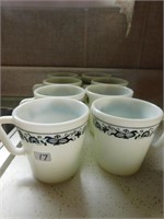 Set of Pyrex Mugs